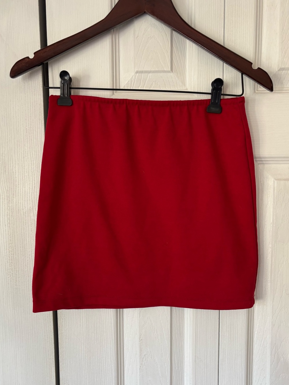 Seductions Red Mini Skirt Size Small